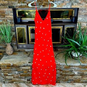 O’Neill spaghetti strap dress. Beautiful color!!